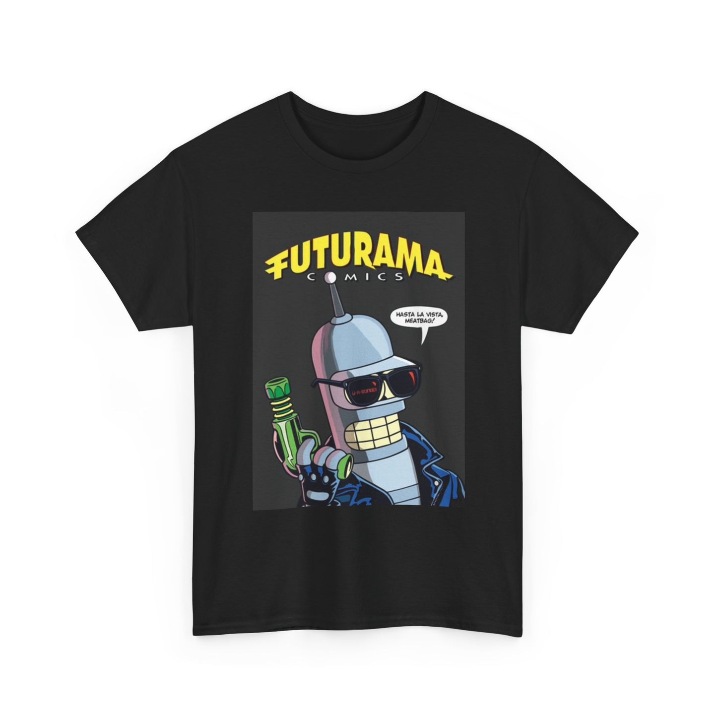 Futurama Graphic T Shirt Funny Tv Series Jokes Unisex Heavy Cotton Tee