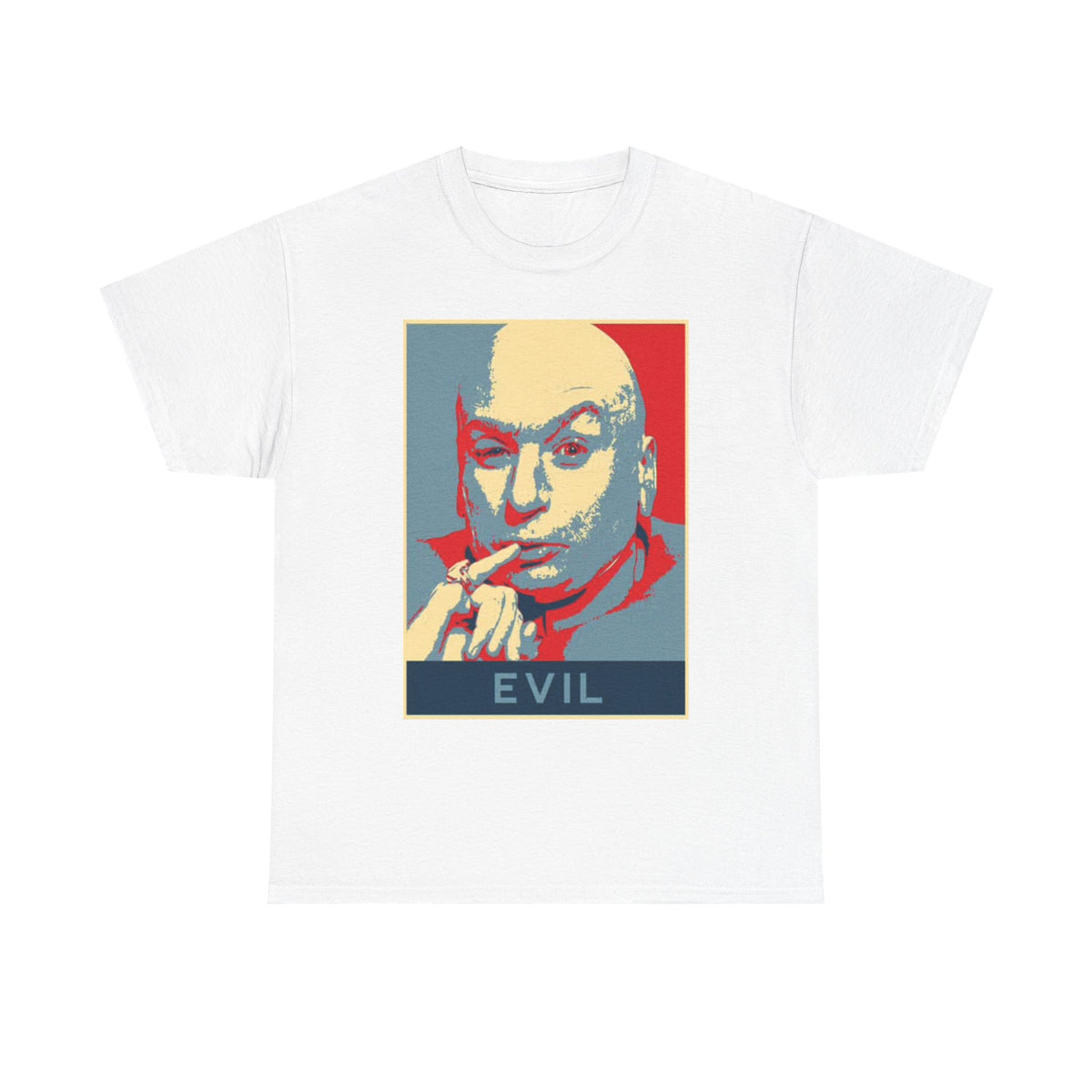 Dr Evil Austin Powers T Shirt BRAND NEW Apparel Unisex Heavy Cotton Tee