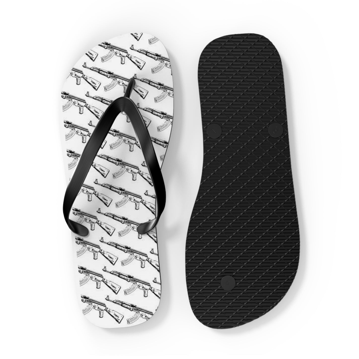 WAVES And SUN Co Sandals AK 47 - Flip Flops -Slides Summer Beach BRAND NEW