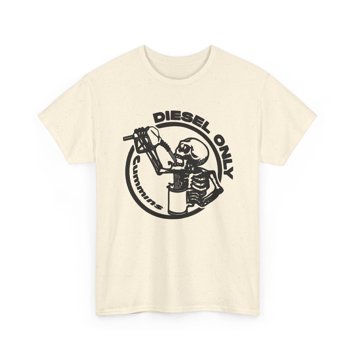Diesel Only Cummins Graphic T Shirt Unisex Heavy Cotton Tee NEW