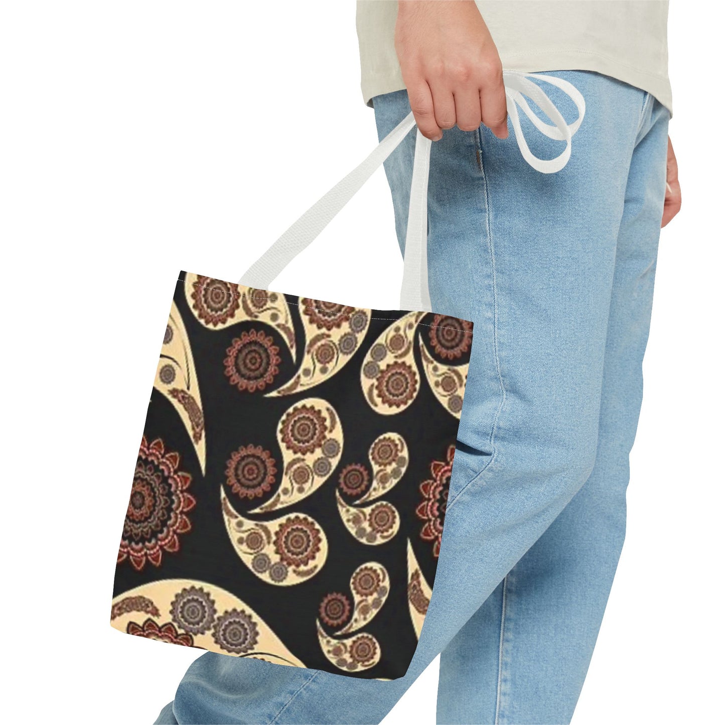 Black And Tan Multi Color BRAND NEW MODERN Tote Bag (AOP)