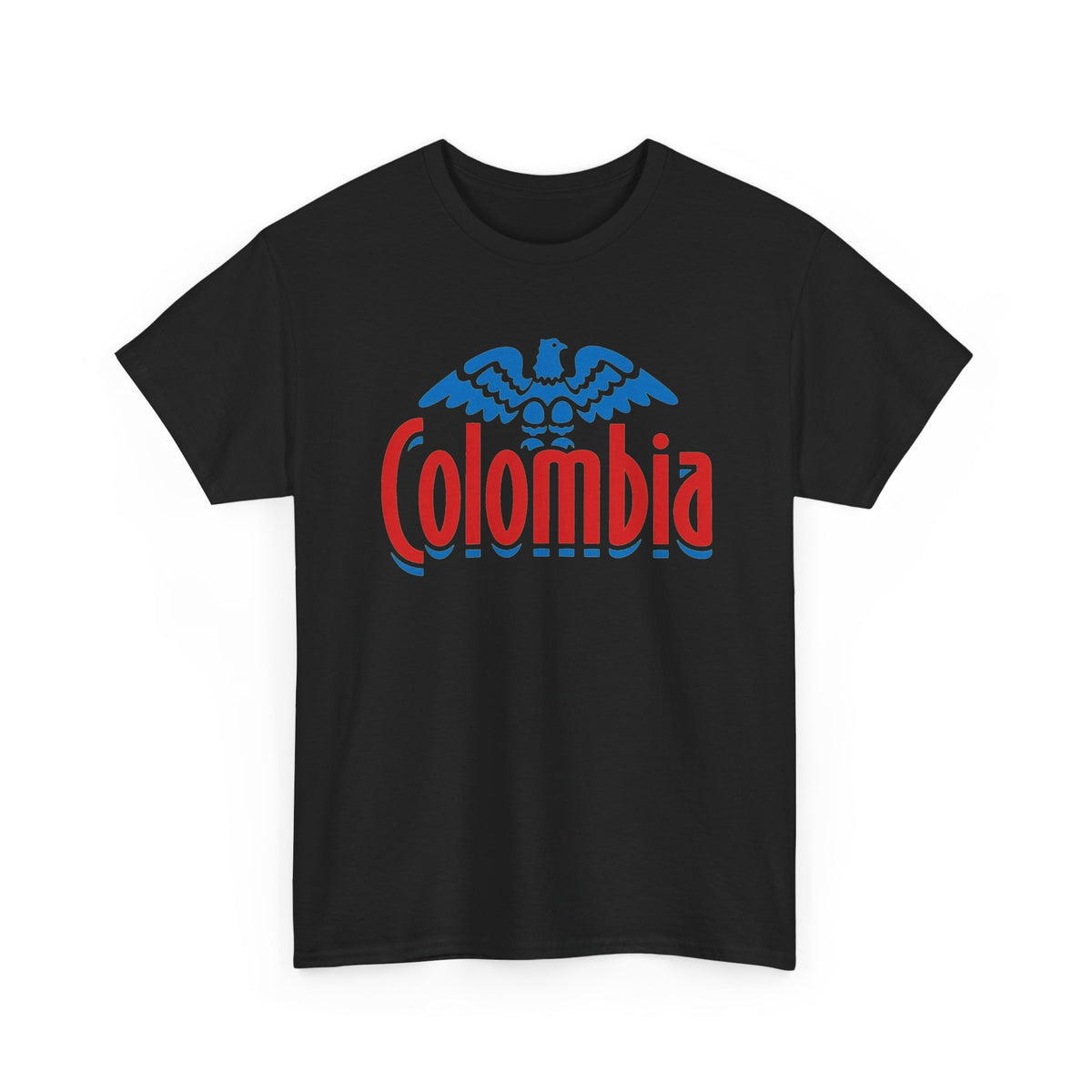 Colombia Graphic T Shirt Men's Travel Vintage Heavy Cotton Tee