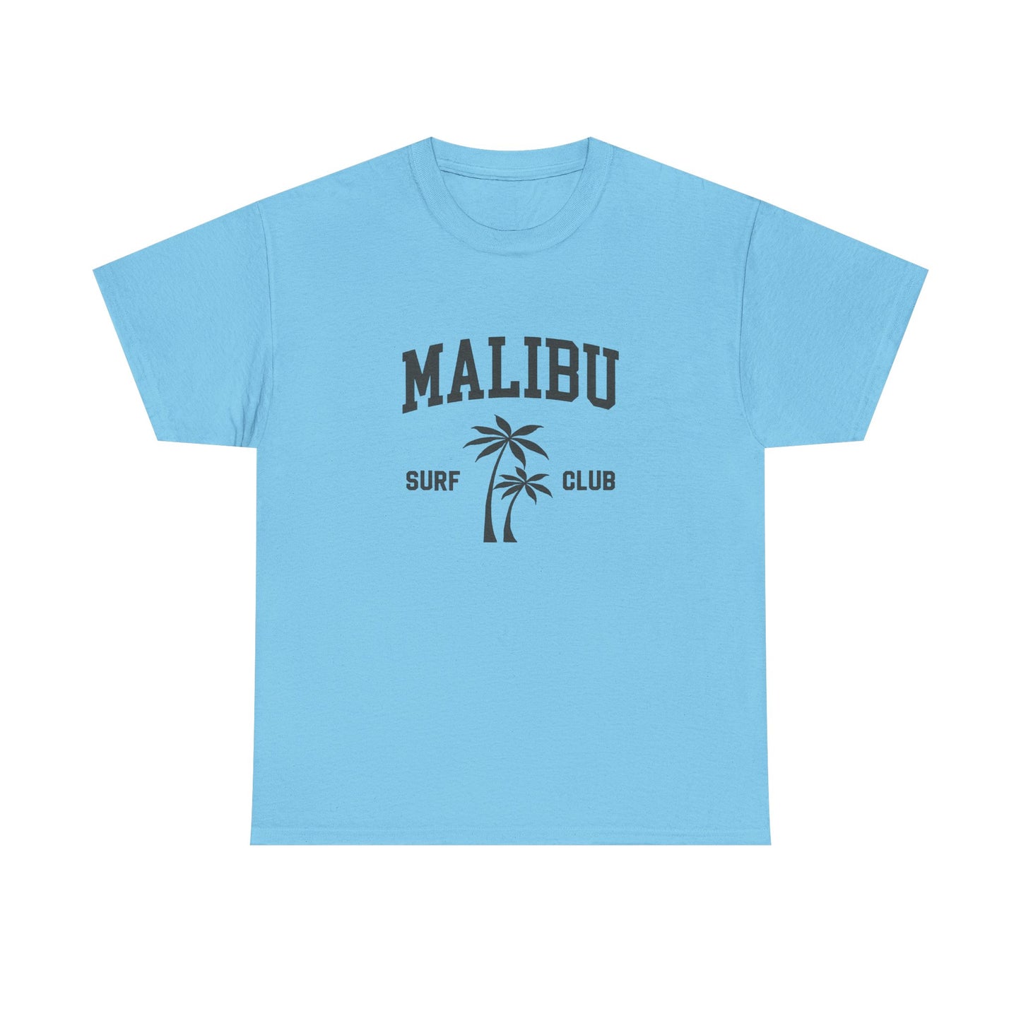 Malibu Surf Club Graphic T Shirt NEW Unisex Heavy Cotton Tee