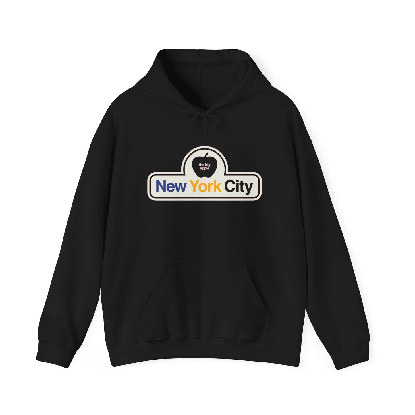 New York City The Big Apple Graphic Hoodie NEW ADULT Unisex Hooded Sweatshirt