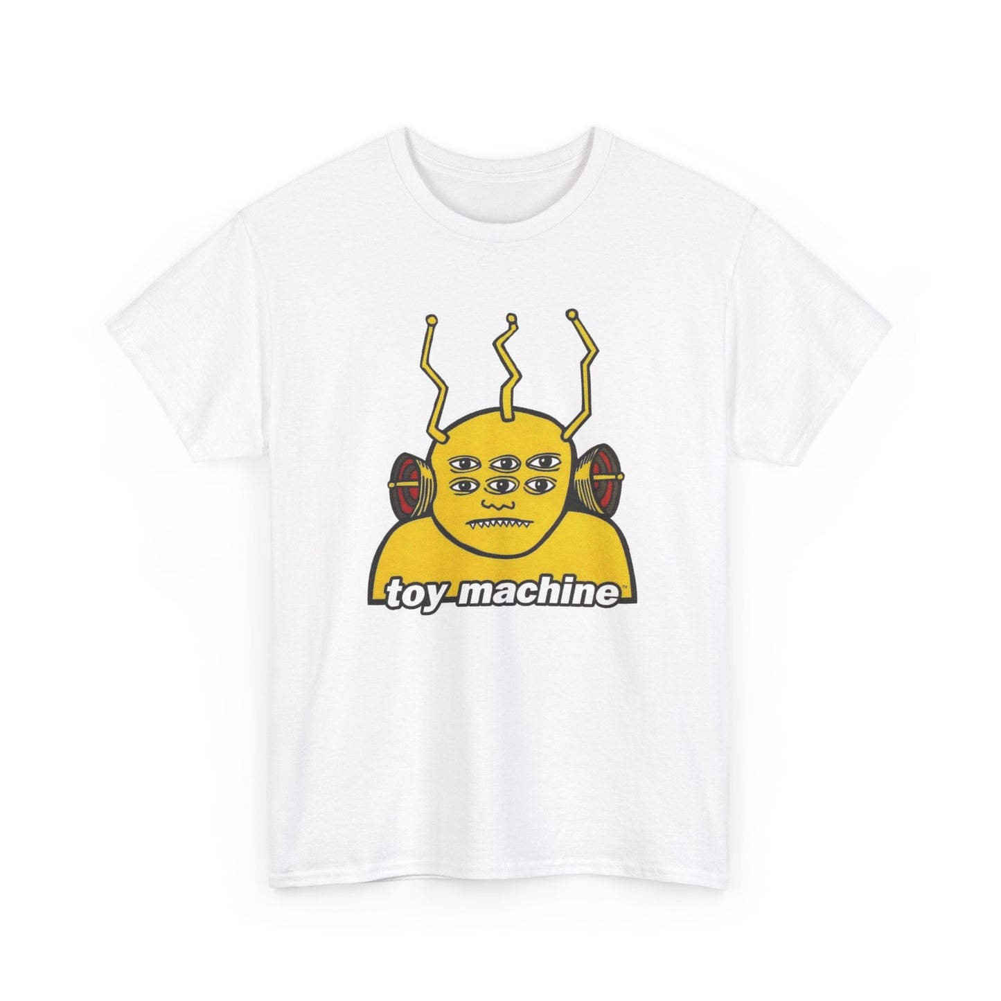 Toy Machine Graphic T Shirt Vintage Skateboards Logo Retro Unisex Heavy Cotton