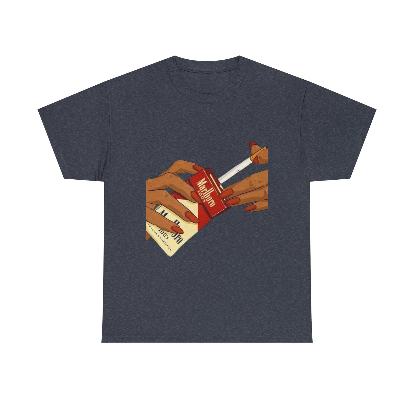 Vintage Cigarettes Graphic T Shirt NEW Adult Unisex Heavy Cotton Tee