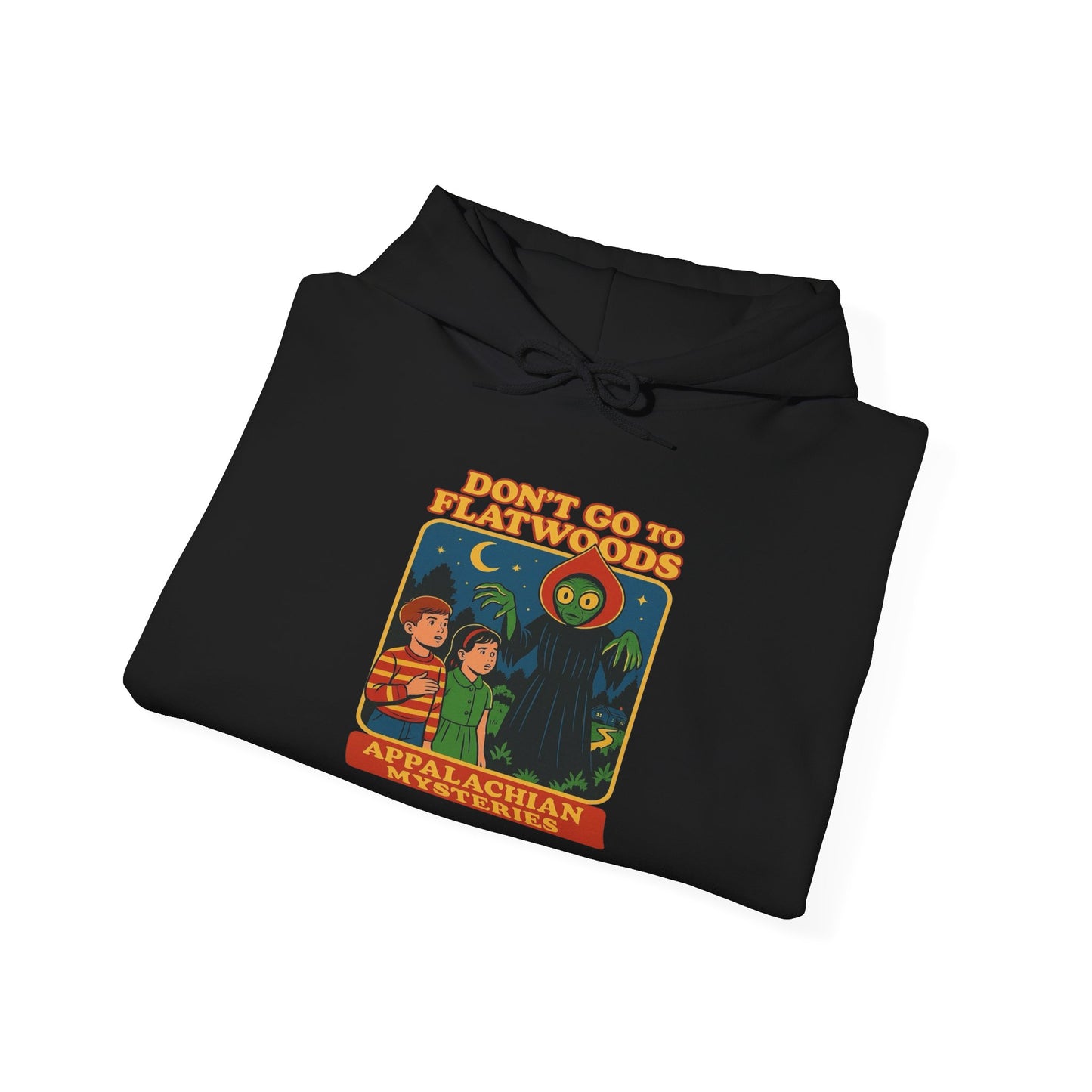 Appalachian Mountains Mystery Graphic Hoodie  Heavy Blend Hooded Sweatshirt