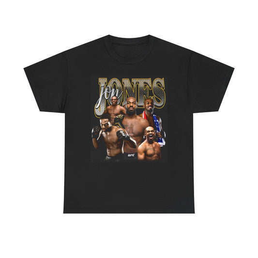 Jon Jones Graphic T Shirt Vintage UFC Retro Unisex Heavy Cotton Tee