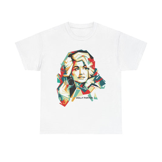 Dolly Parton Tshirt Nashville Queen of Country USA Unisex Heavy Cotton Tee