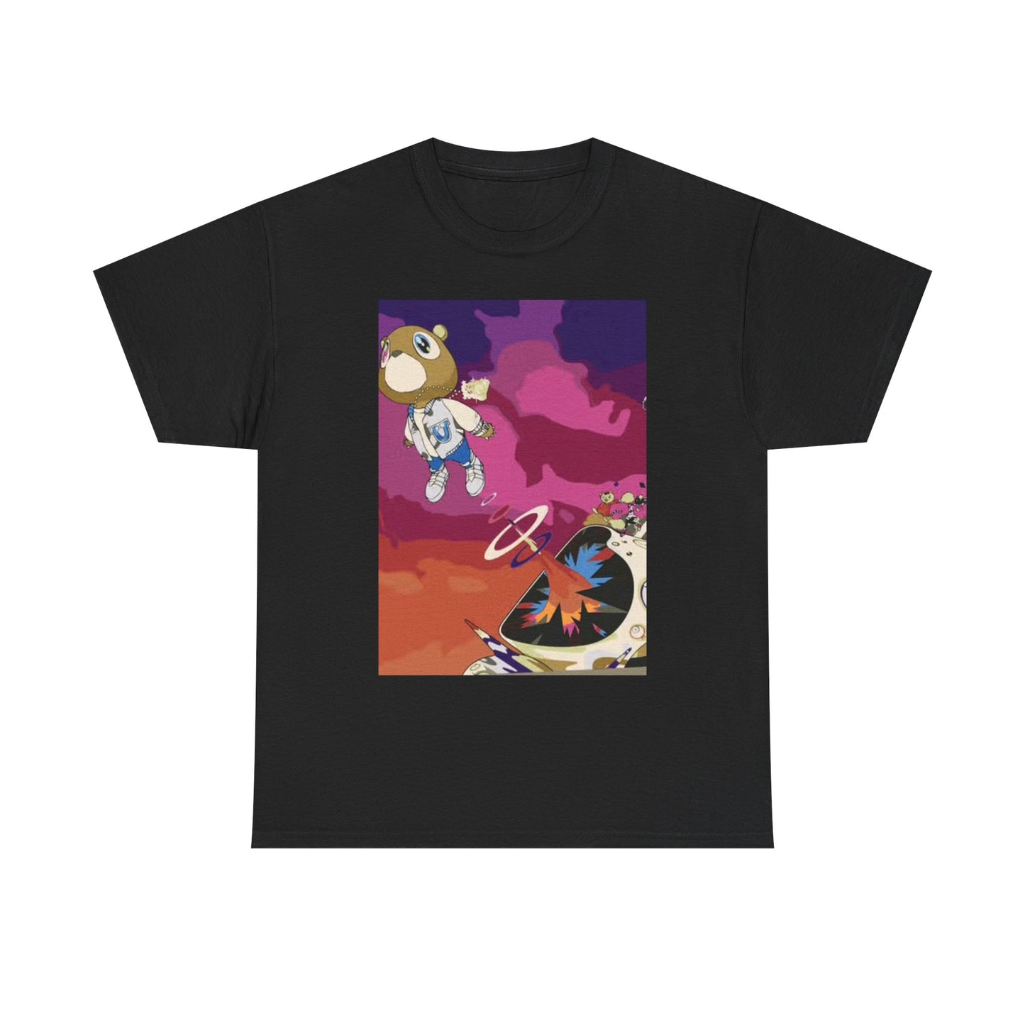 Kanye Album Cover Graphic T Shirt Vintage Unisex Heavy Cotton Tee