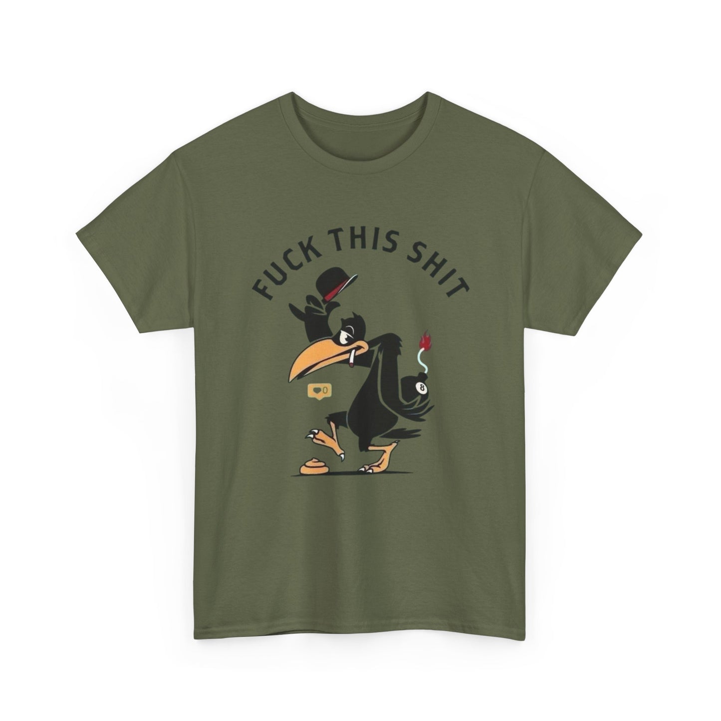 F This Funny Graphic T Shirt Unisex Heavy Cotton Tee