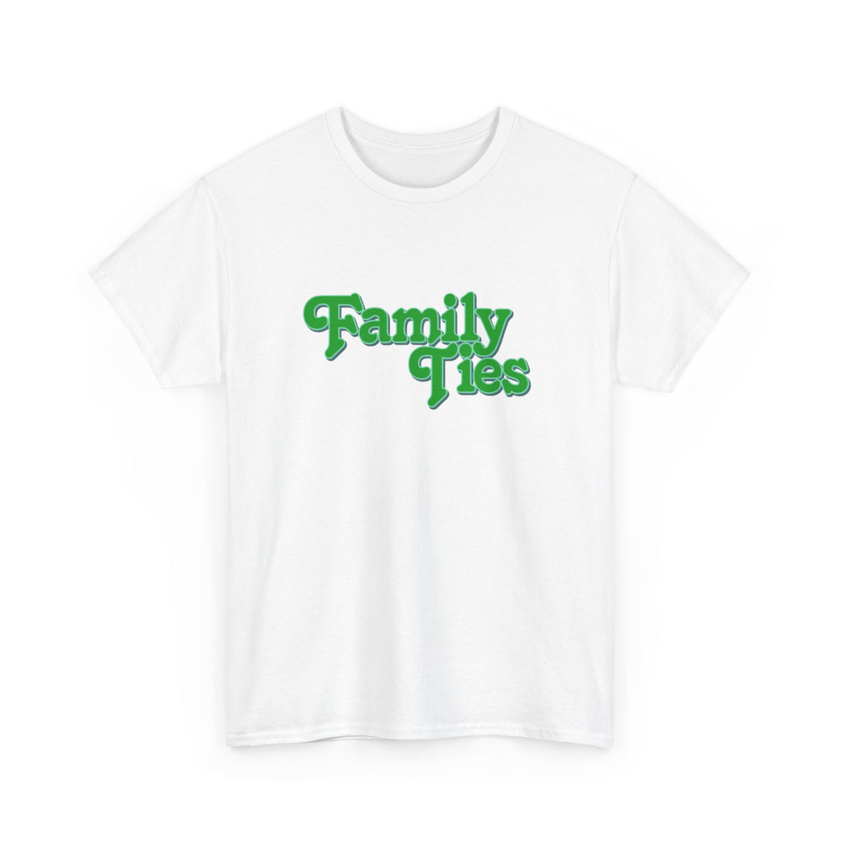 Family Ties Graphic T Shirt Vintage Retro Tv Series Unisex Heavy Cotton Tee