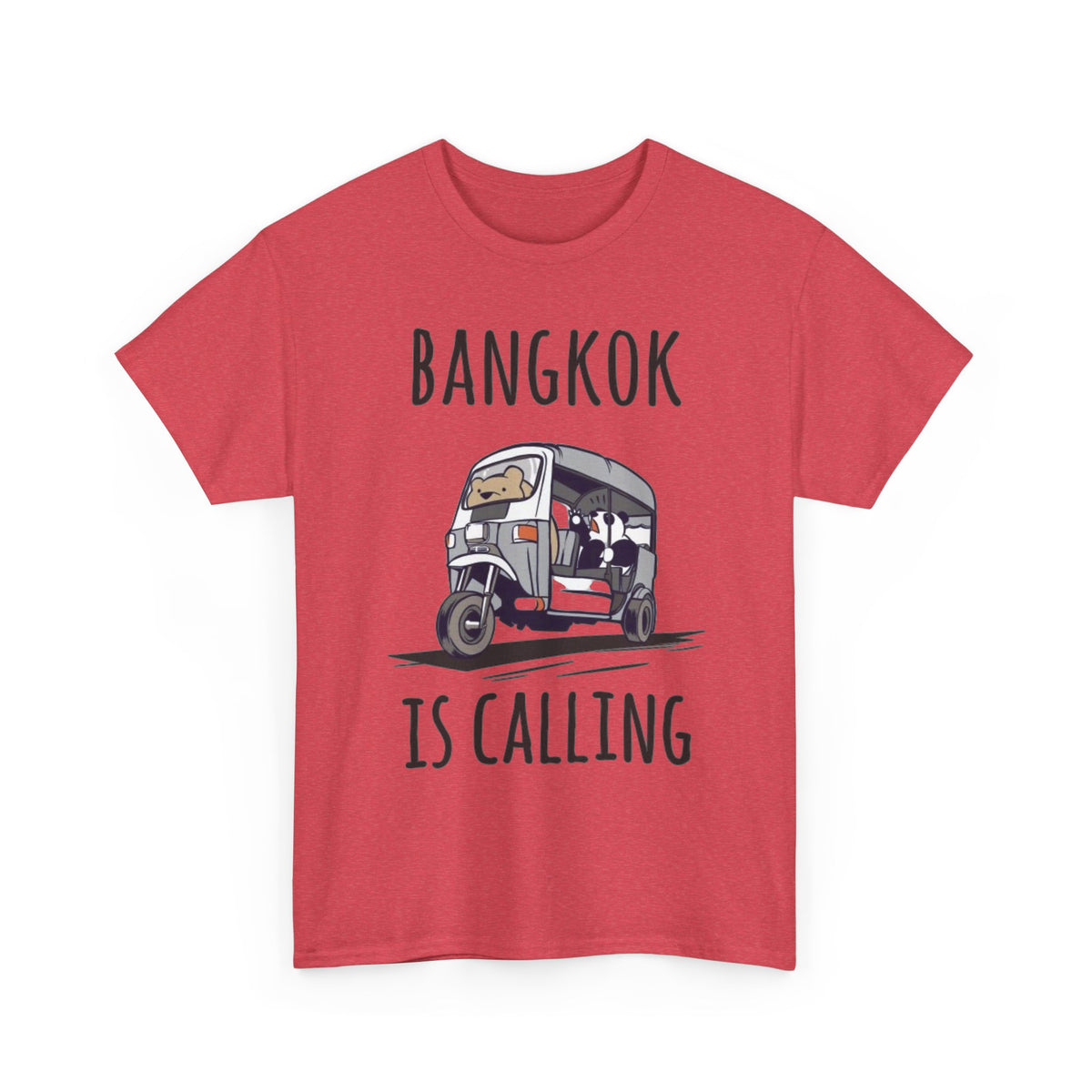 Bangkok Is Calling Tuk Tuk T-Shirt Men's Graphic Tee Thailand