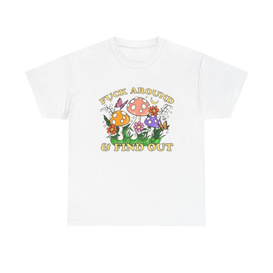 FAFO Flowers Graphic T Shirt NEW ADULT Tee