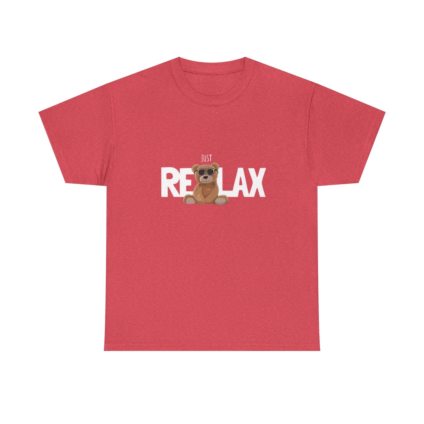 Just Relax Graphic T Shirt Unisex Heavy Cotton Tee