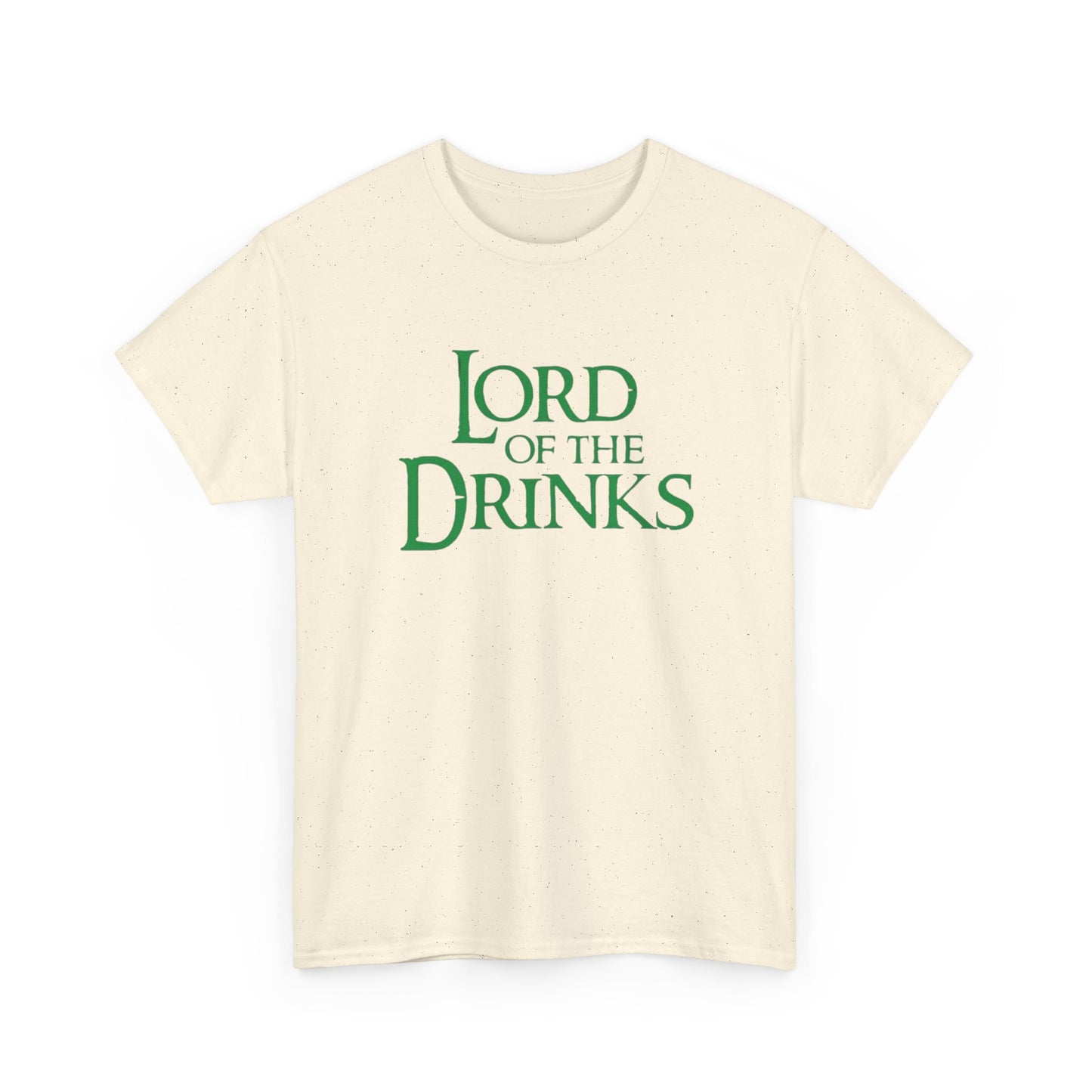 Lord Of The Drinks Funny Graphic T-Shirt Unisex Heavy Cotton Tee Gift NEW