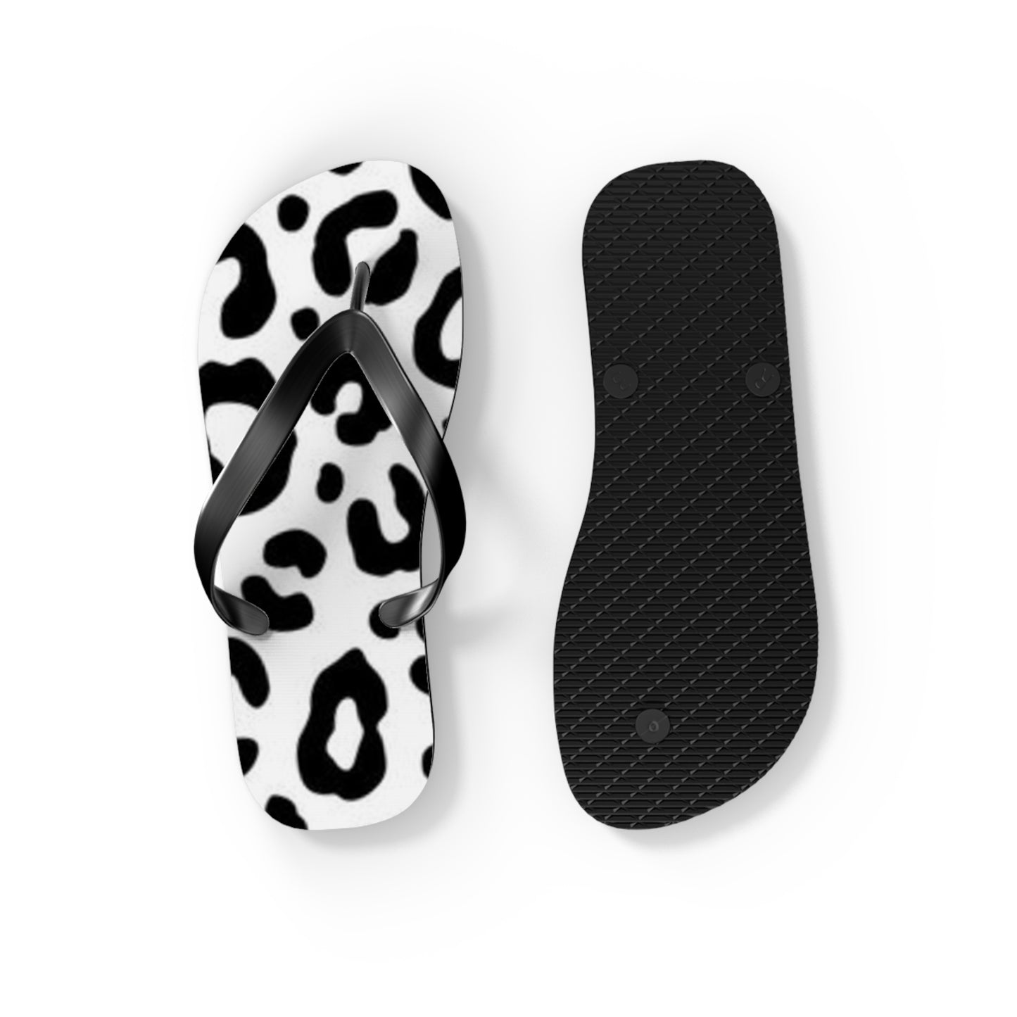 Leopard Print Beach Sandals, Slides for Summer, Flip Flops, Water Resistant