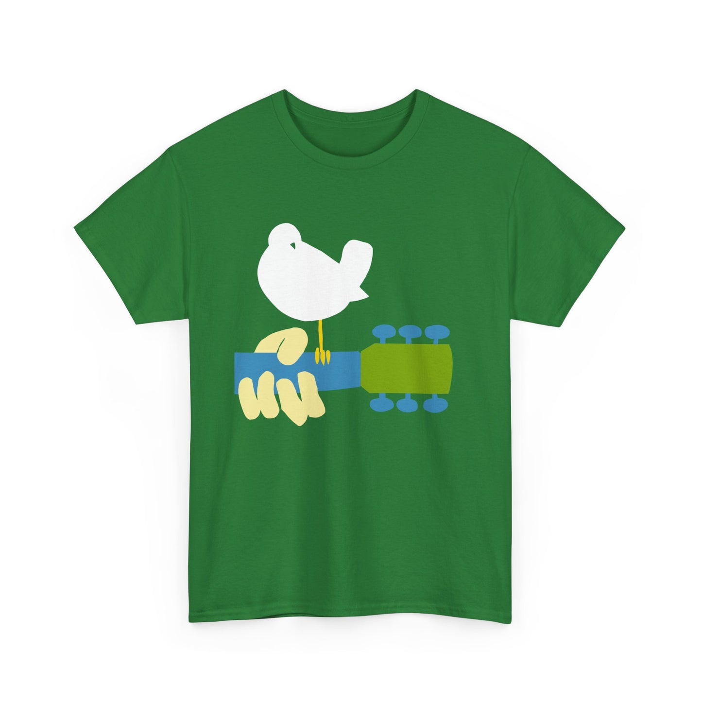 Woodstock Graphic T Shirt Vintage Logo Hippie Groovy Unisex Heavy Cotton Tee