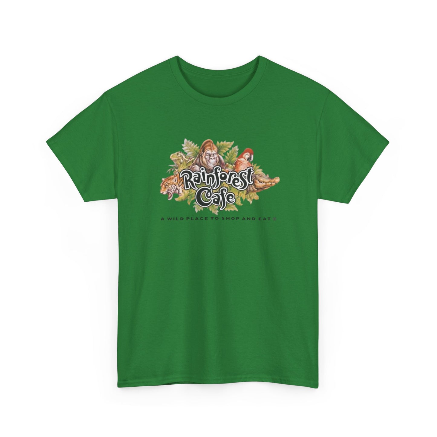 Rainforest Cafe Vintage Graphic T Shirt Unisex Heavy Cotton Tee