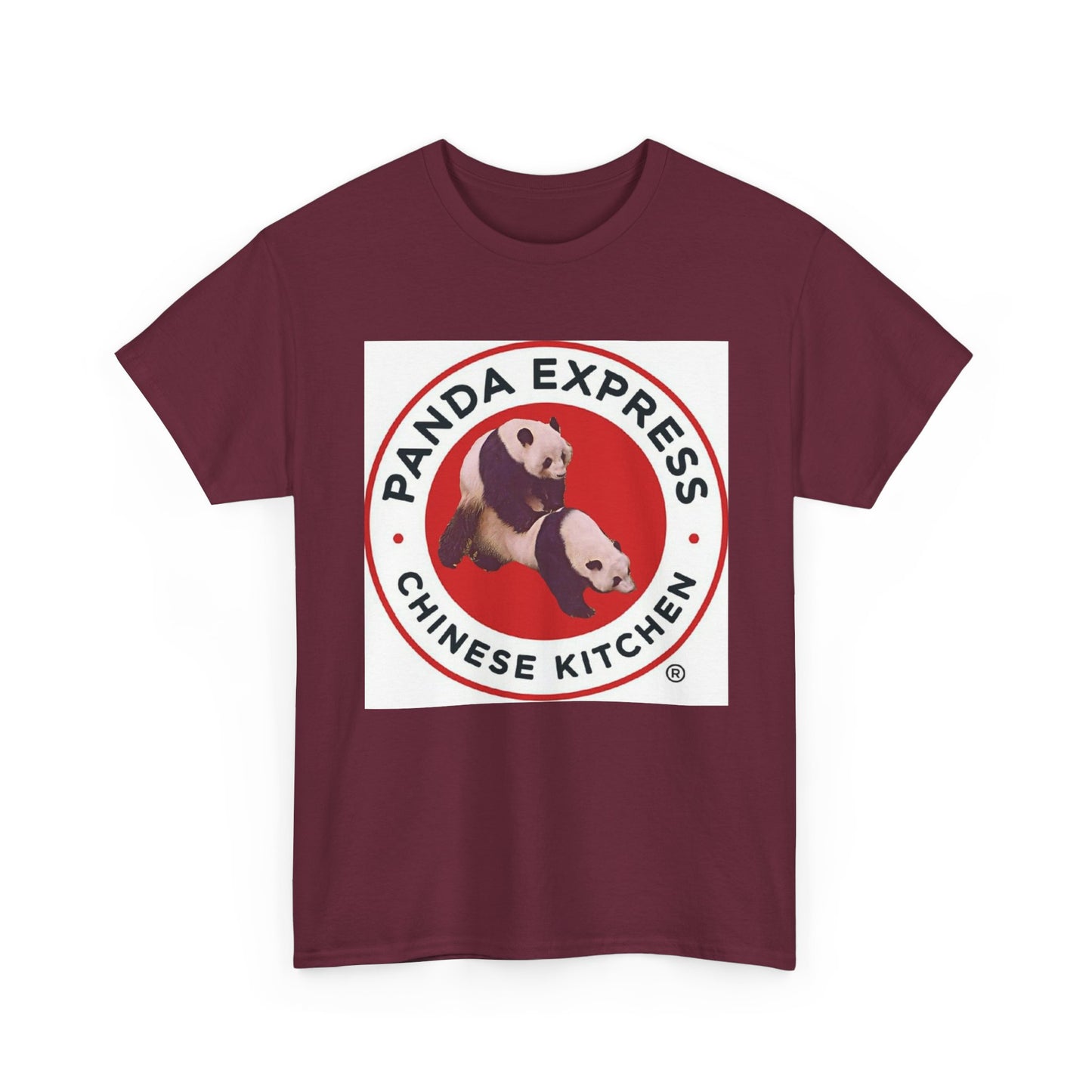 Panda Express Chinese food funny graphic food truck Unisex Heavy Cotton Tee