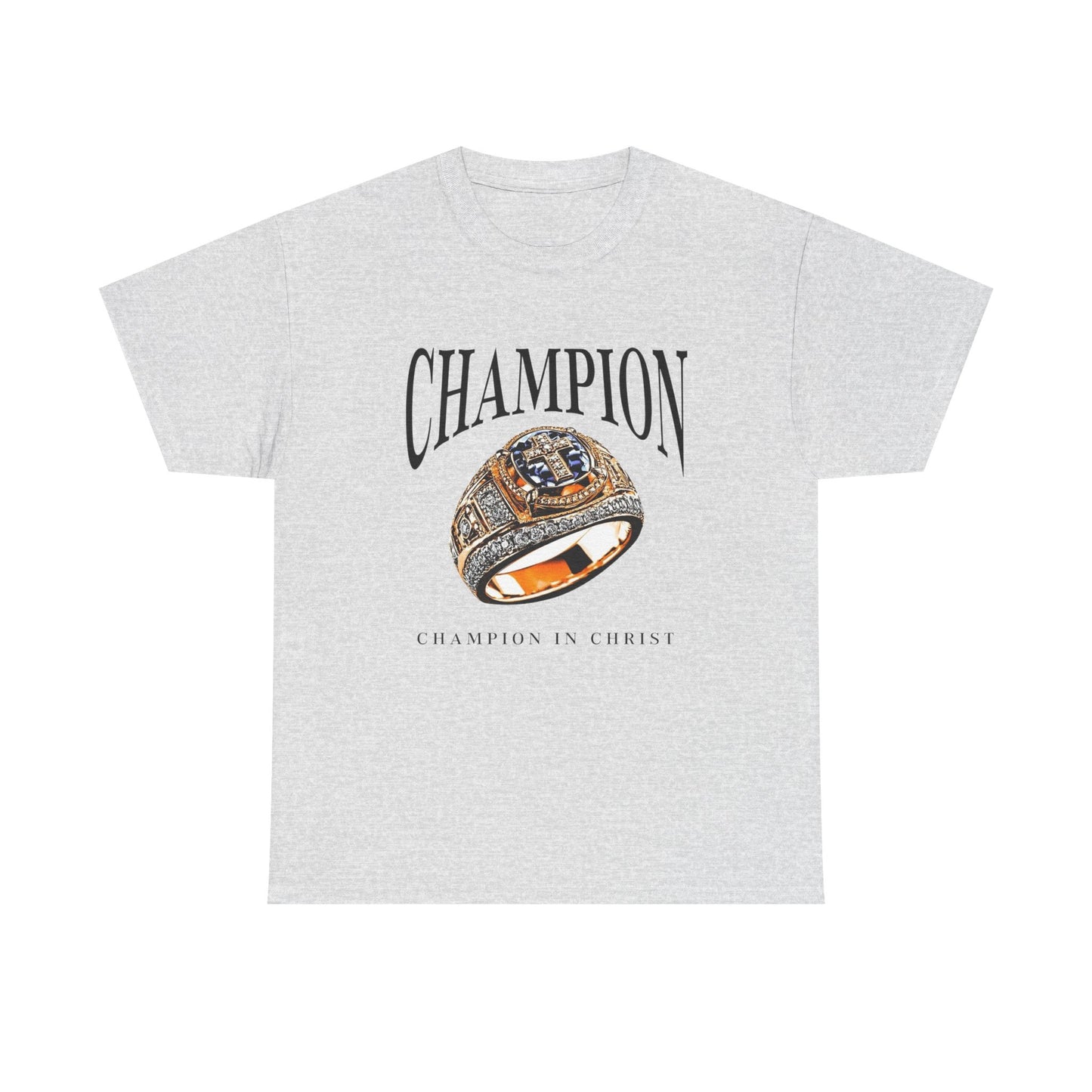Champion In Christ Graphic T Shirt ADULT NEW