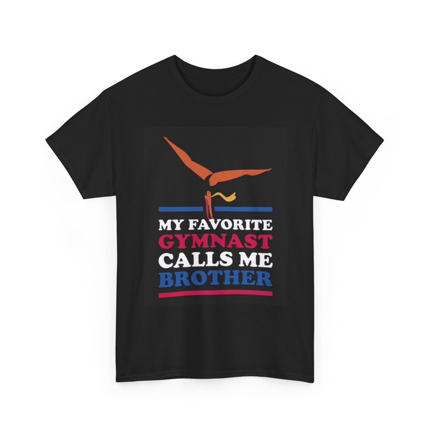 My Favorite Gymnast T Shirt BRAND NEW Apparel Unisex Heavy Cotton Tee