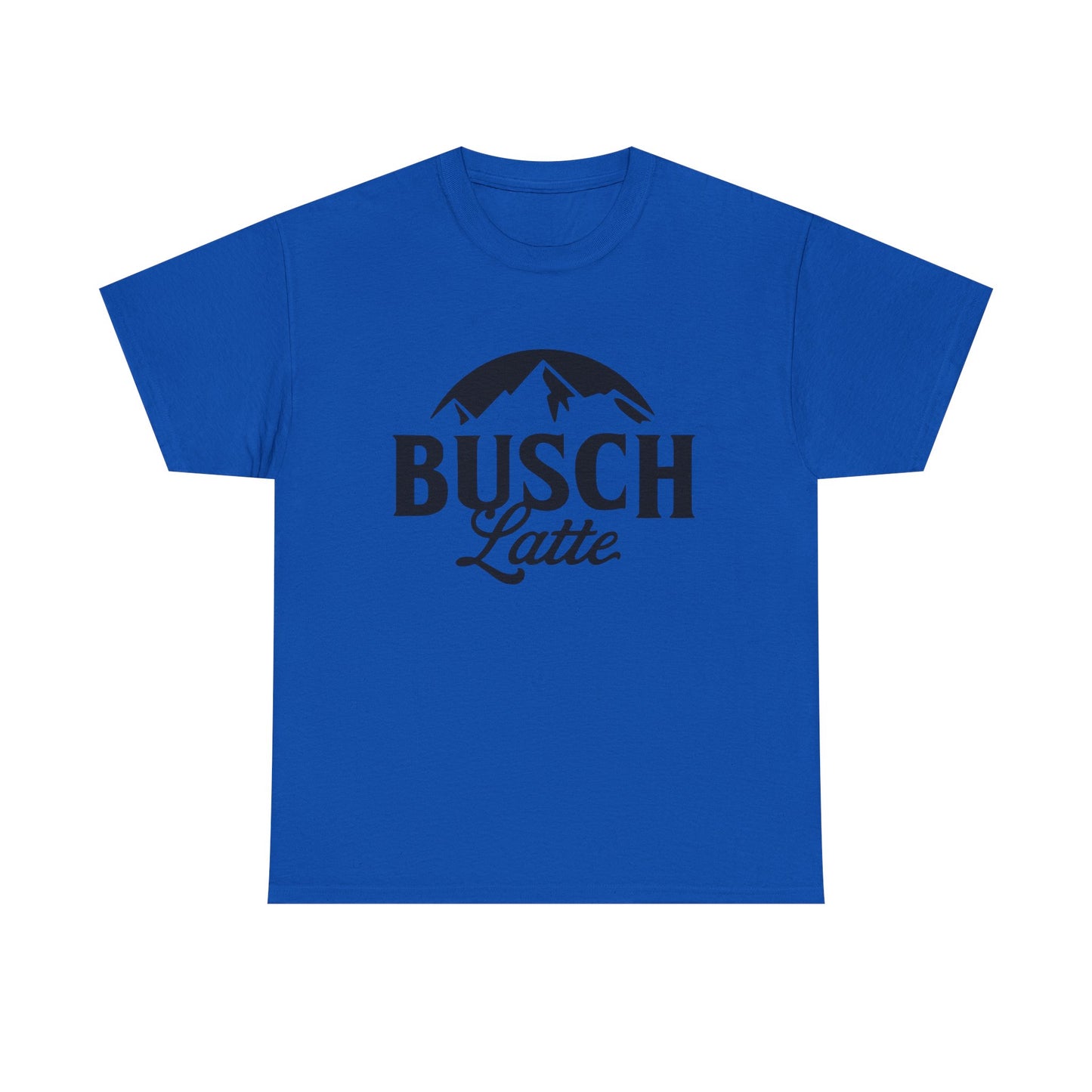 Busch Latte Funny Beer Graphic T Shirt Unisex Heavy Cotton Tee NEW