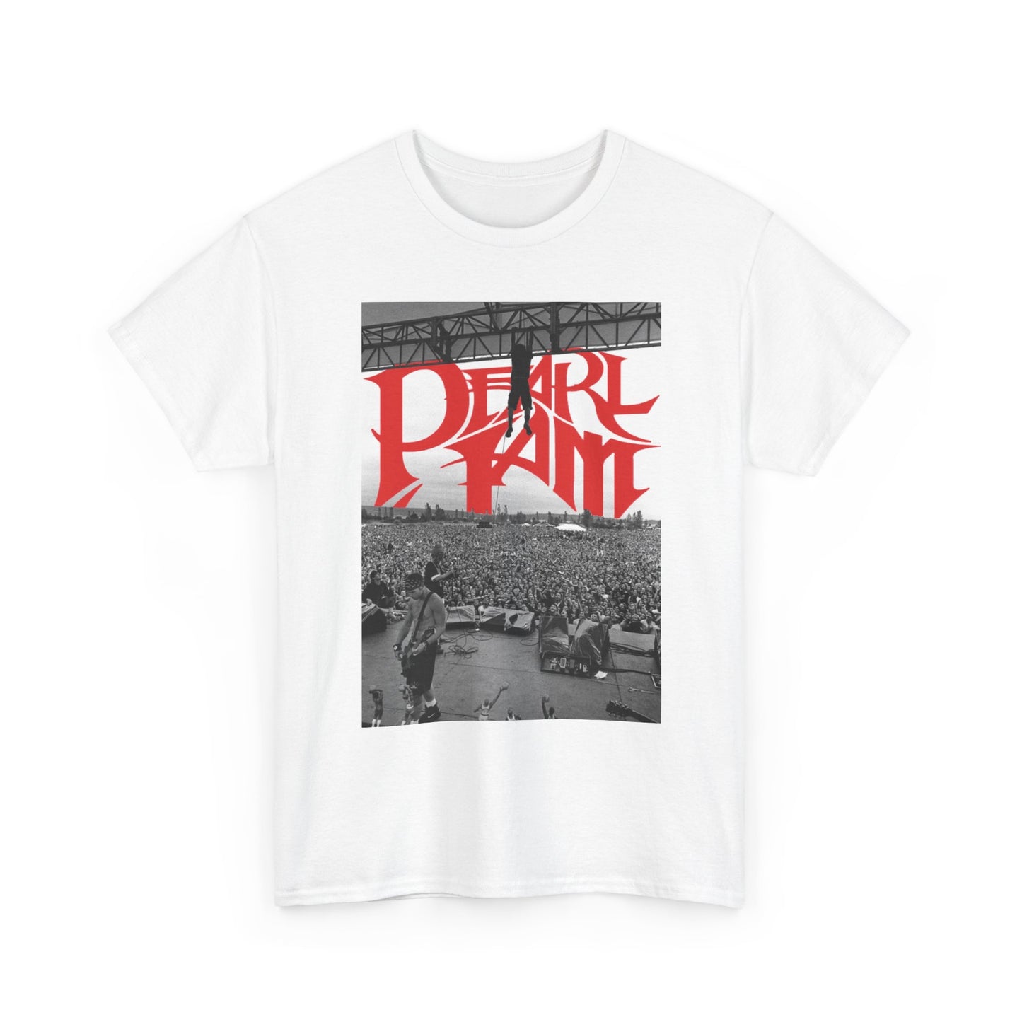 Pearl Jam Stage Vintage Graphic T Shirt S-5XL Unisex Cotton