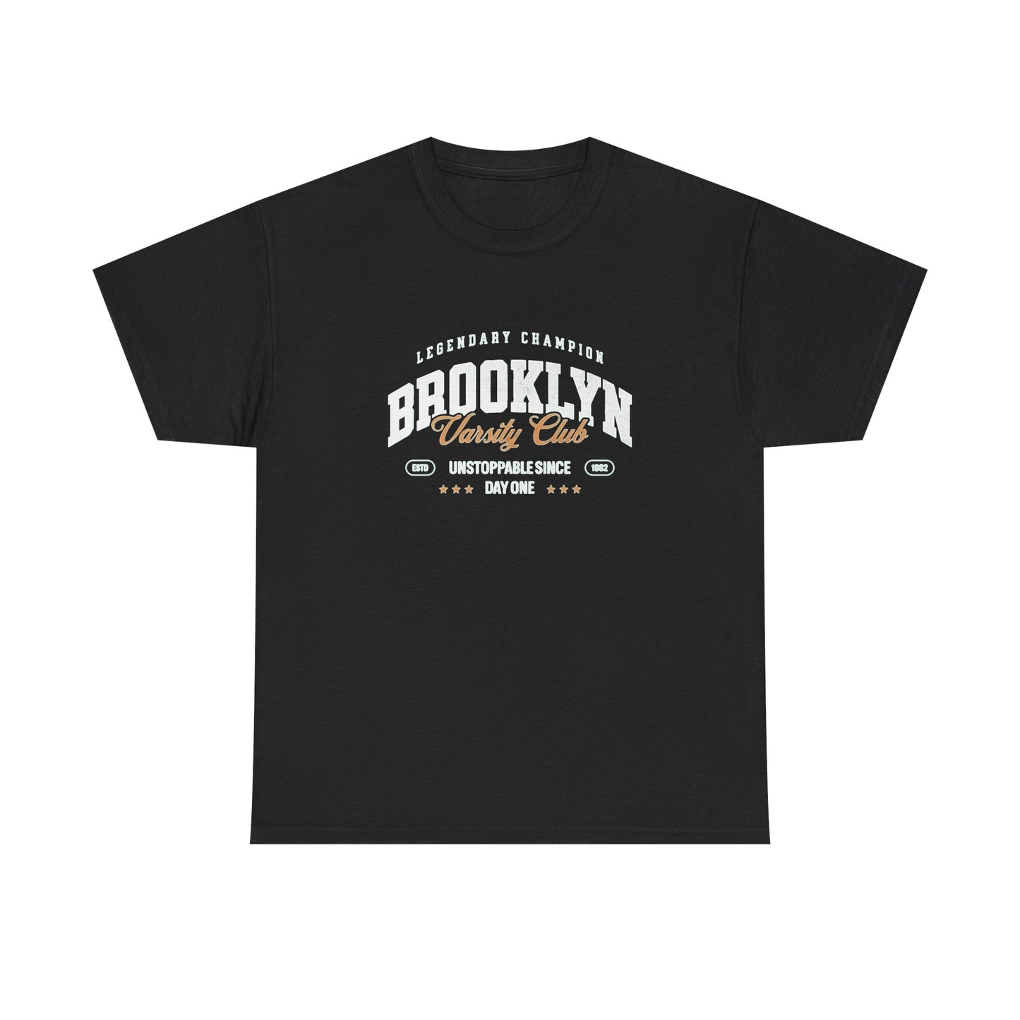 Brooklyn Varsity Club Graphic T Shirt Unisex Heavy Cotton Tee
