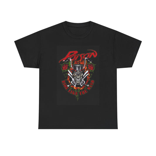 poison T-shirt vintage retro Bret Michaels classic rock Unisex Heavy Cotton Tee