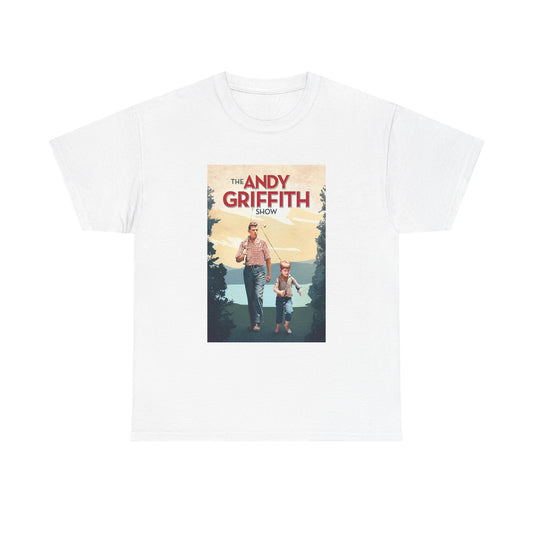 The Andy Griffith Show Tshirt Vintage Tv Series Retro Graphic Unisex Heavy Tee 3