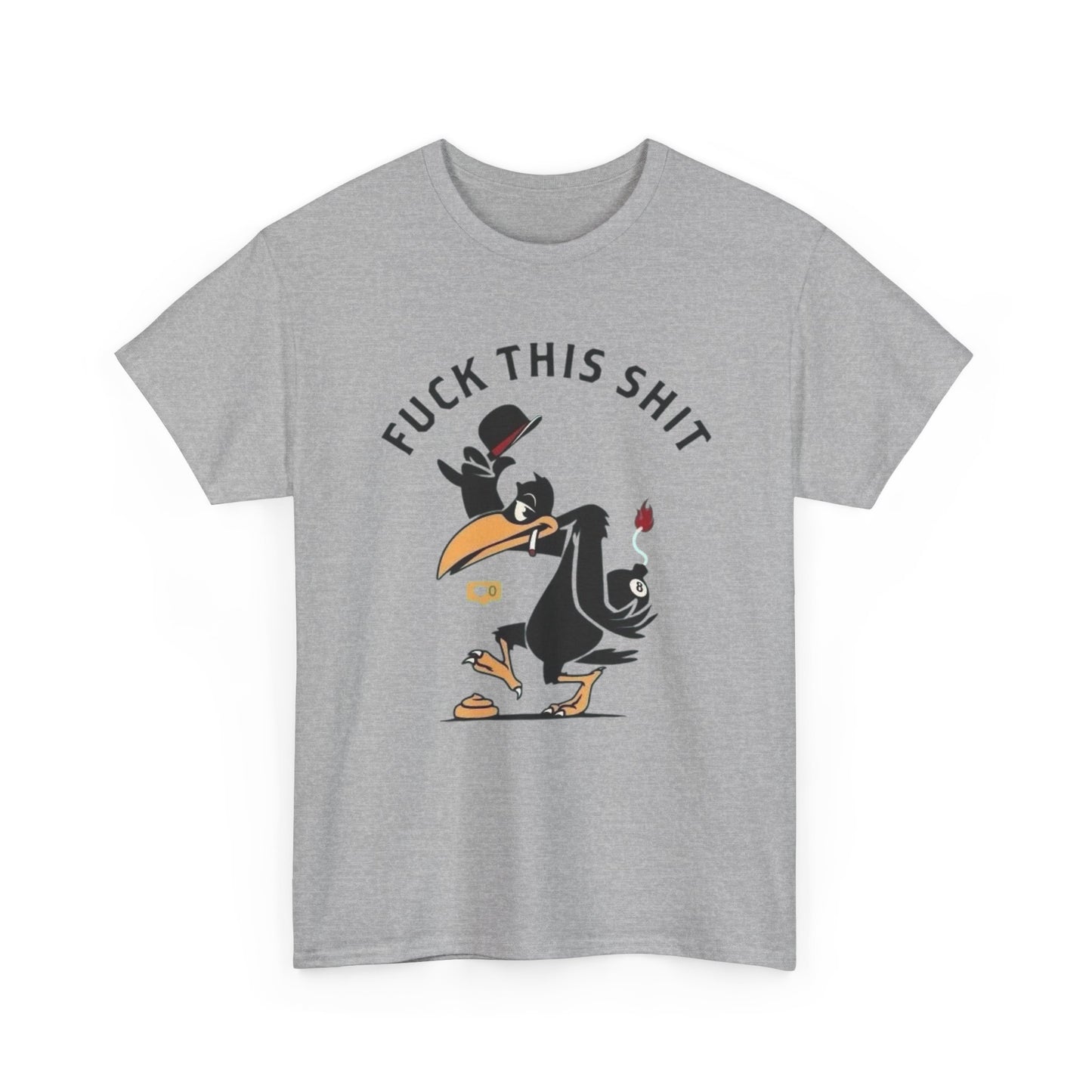 F This Funny Graphic T Shirt Unisex Heavy Cotton Tee