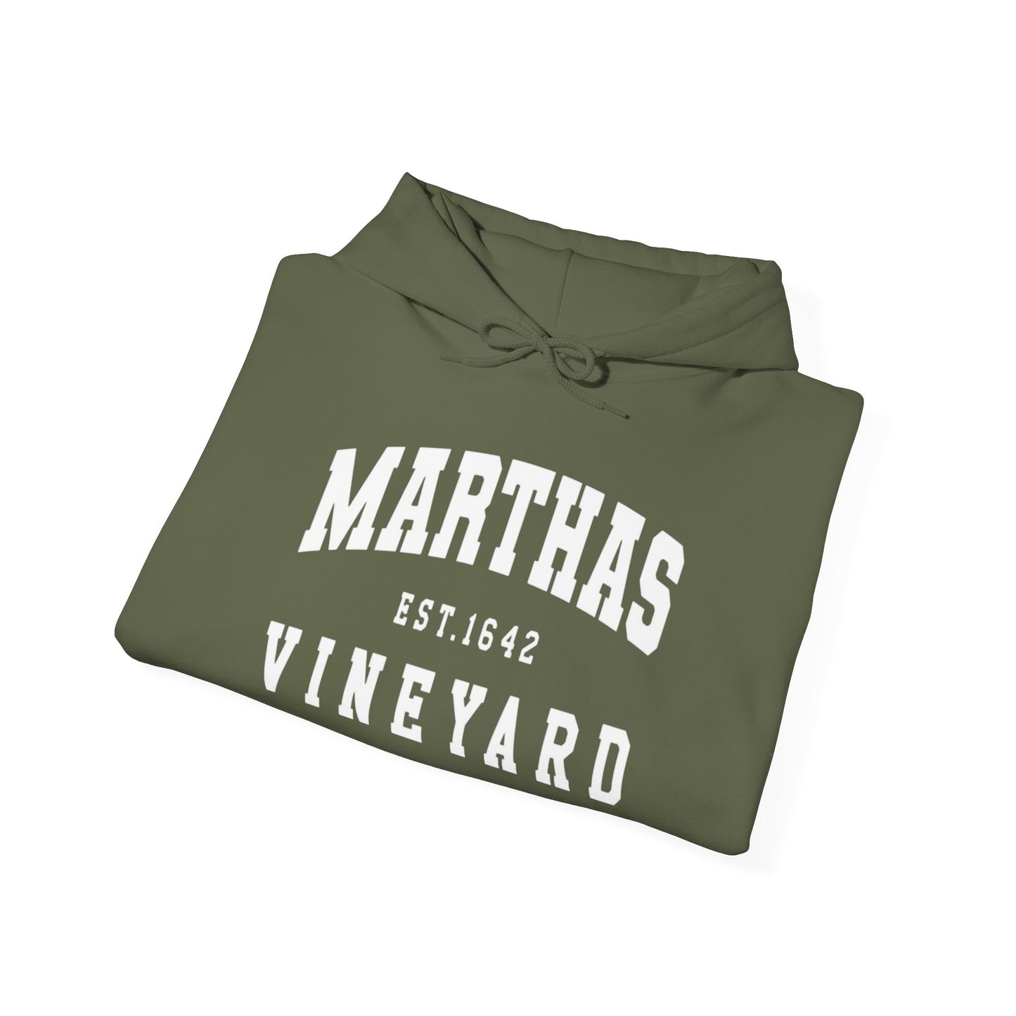 Martha's Vineyard Logo Graphic Hoodie Hooded Sweatshirt NEW ADULT