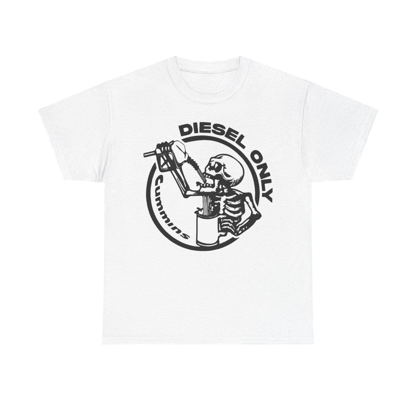 Diesel Only Cummins Graphic T Shirt Unisex Heavy Cotton Tee NEW