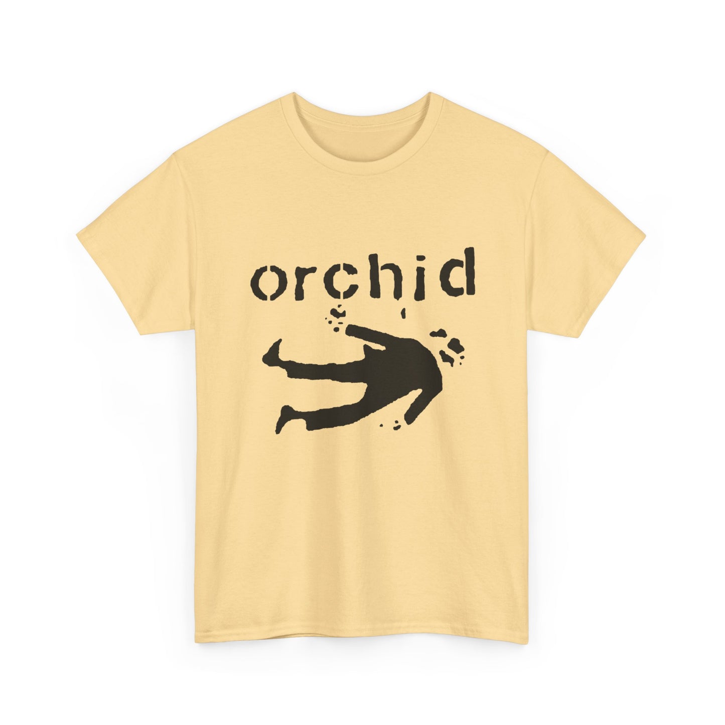 Orchid Graphic T Shirt Unisex Heavy Cotton Tee