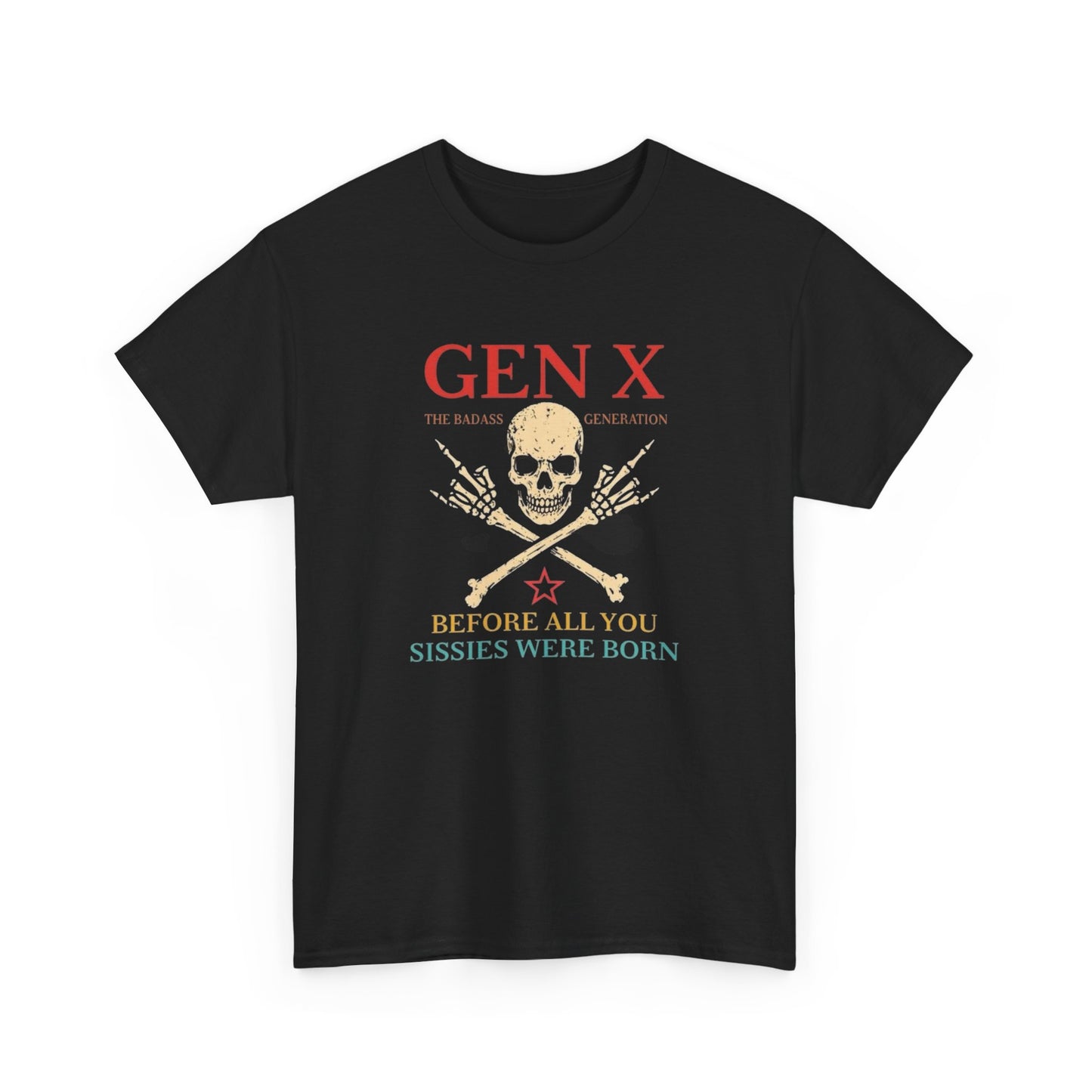 Gen X Graphic T Shirt Unisex Heavy Cotton Tee