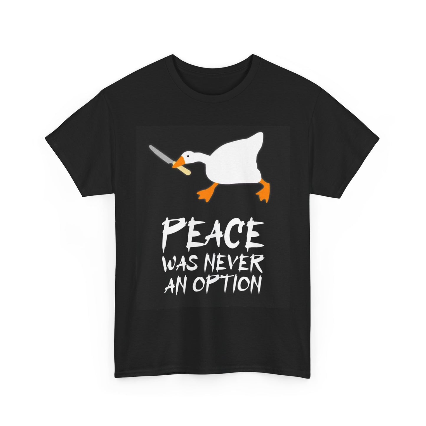Funny Duck Meme Tshirt Graphic Knife Unisex Heavy Cotton Tee Dad Gift Humor