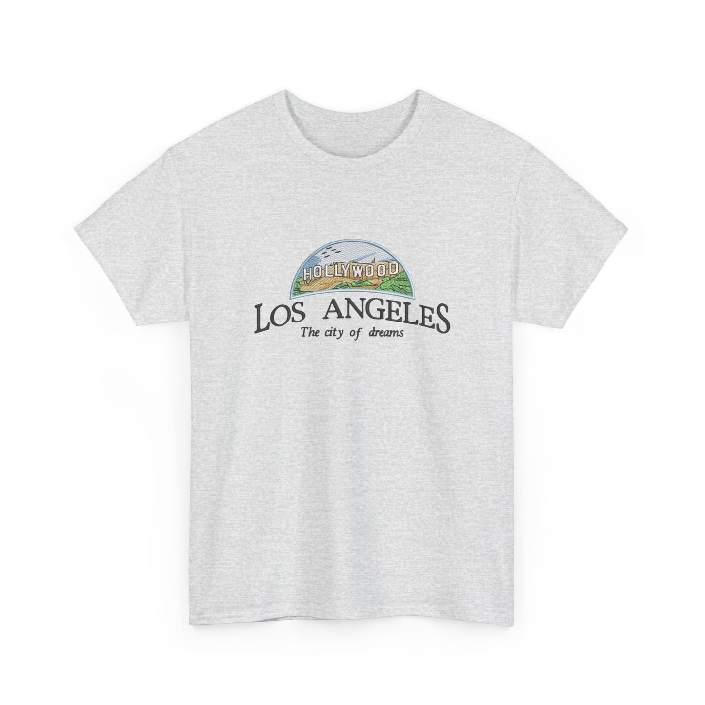 Los Angeles City Of Dreams Graphic T Shirt NEW Unisex Heavy Cotton Tee