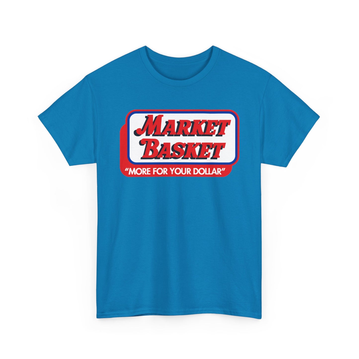 Boston vintage New England market basket patriots Heavy Cotton Tee