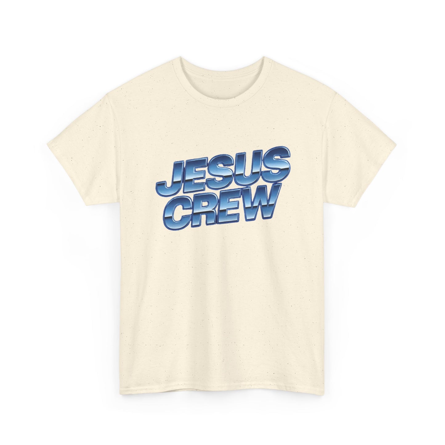 Jesus Crew Retro Graphic T Shirt Regular Men's Heavy Cotton Tee