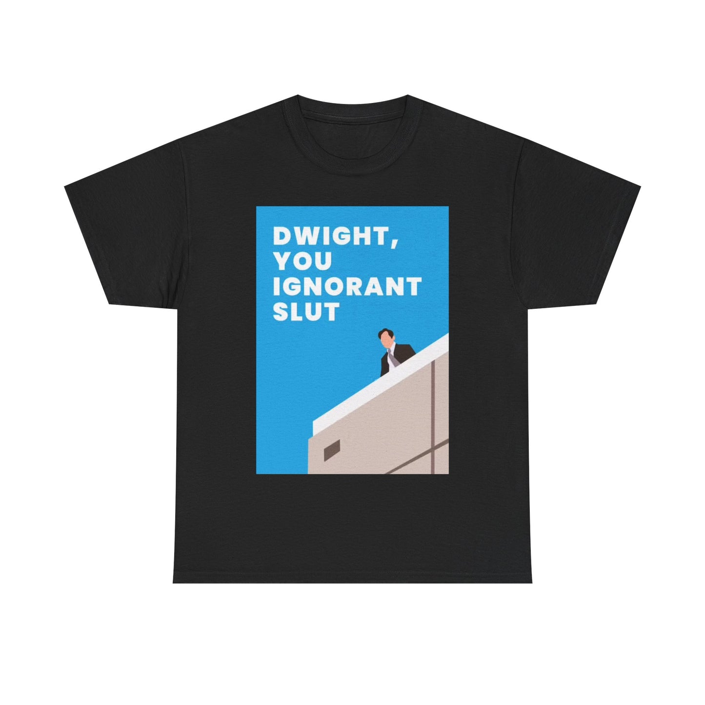 The Office Tshirt Dwight and Michael Comedy Tv series Dunder Mifflin Unisex Tee