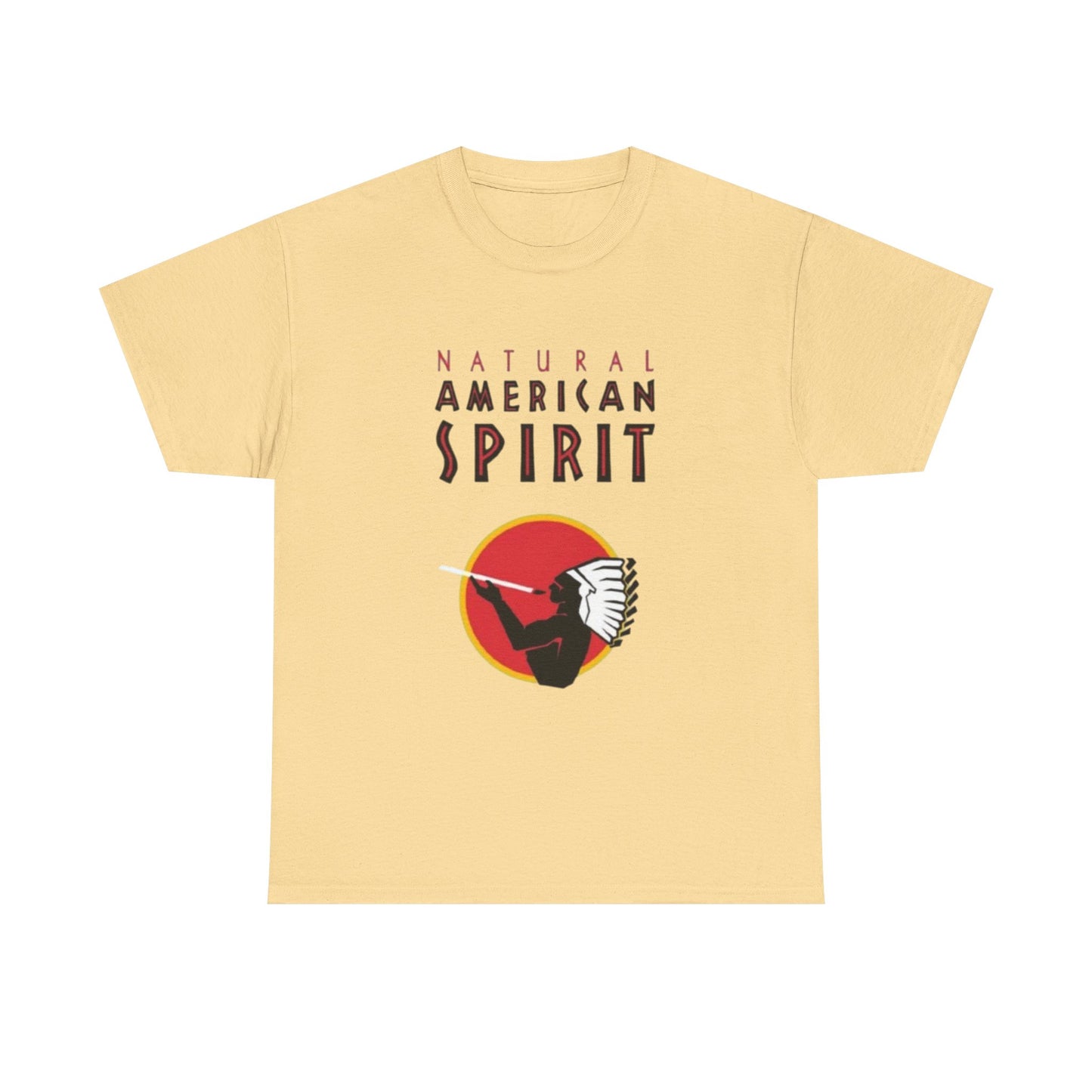 American Spirit Cigarettes Graphic T Shirt NEW ADULT Unisex Heavy Cotton Tee