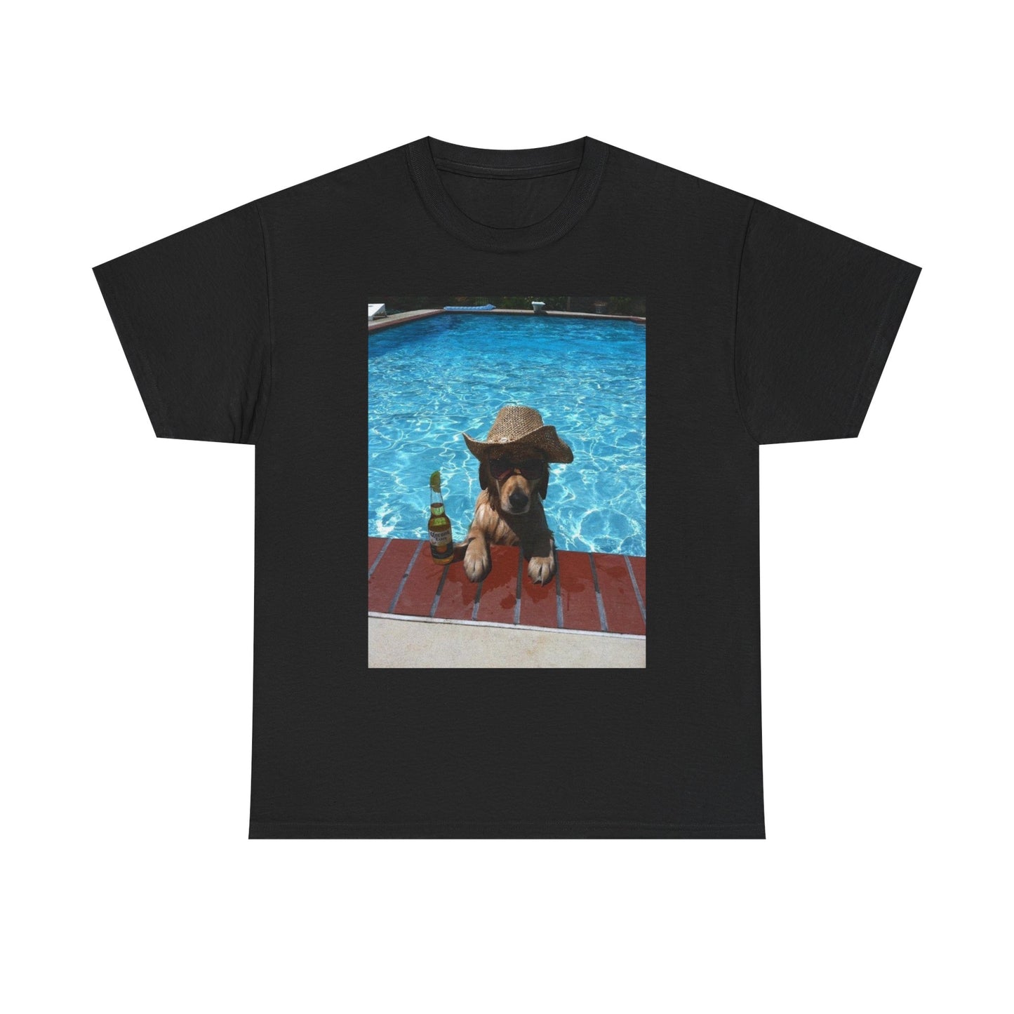 Funny Golden Retriever Dog Lover Graphic T-Shirt Unisex Heavy Cotton Tee NEW
