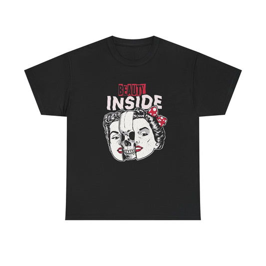 True Inner Beauty Graphic T Shirt Heavy Cotton Tee NEW ADULT UNISEX