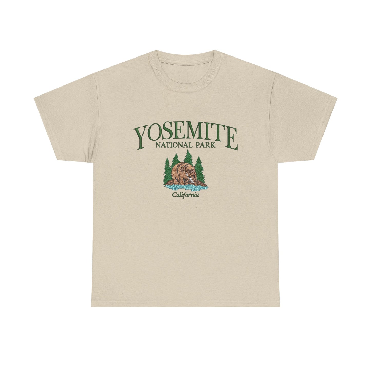 Yosemite National Park Graphic T Shirt NEW Unisex Heavy Cotton Tee
