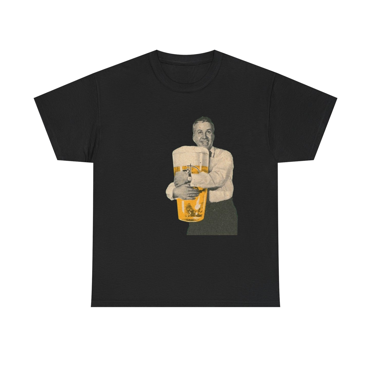 Beer Hugs Funny Vintage T Shirt Unisex Heavy Cotton Tee Gift