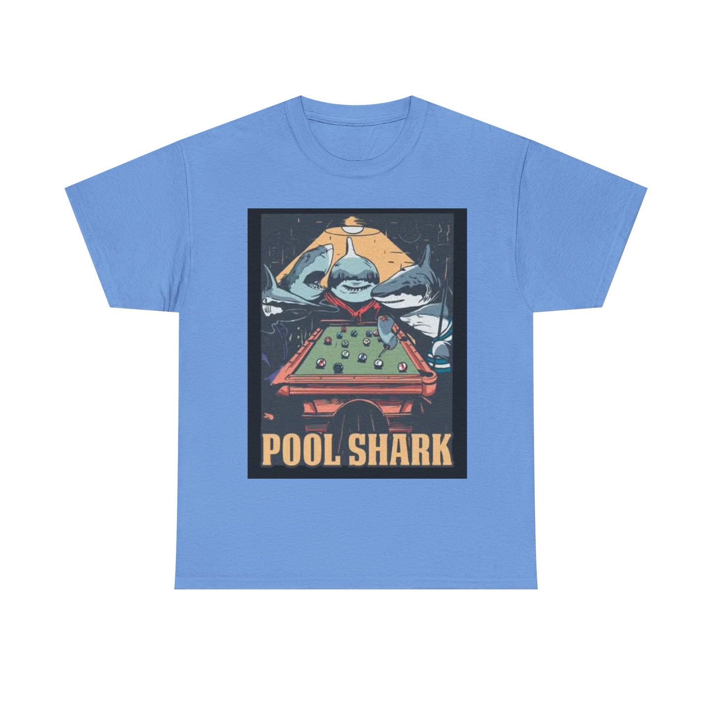 Pool Shark T Shirt Retro Funny Graphic T Vintage Pool Hall Rogan Unisex
