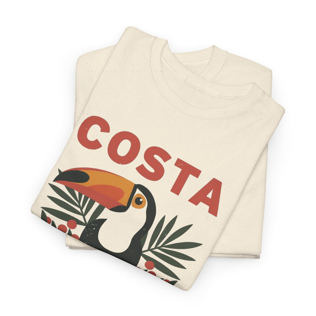 Costa Rica Graphic T Shirt Retro 80's Men's Heavy Cotton Tee
