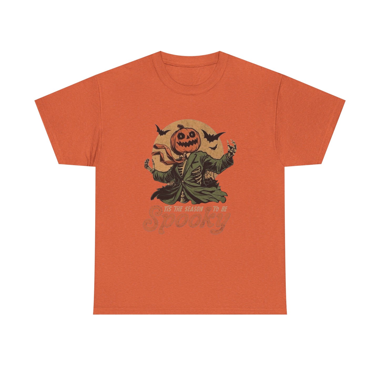 Spooky Season Halloween Graphic T Shirt NEW Unisex Heavy Cotton Tee
