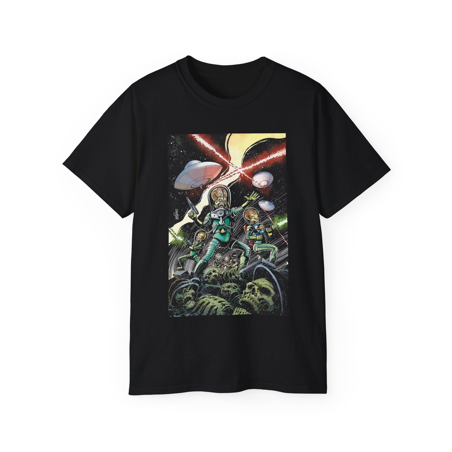 Mars attacks aliens vintage 90s space Unisex Ultra Cotton Tee